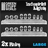 18x Resin Industrial Lights - Large (Plastic model)