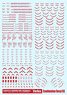 Combination Decal 03 (Red) (1 Sheet) (Material)