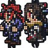 Final Fantasy Dot Rubber Strap Vol.4 (Set of 10) (Anime Toy)