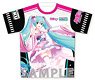 Hatsune Miku GT Project Full Graphic T-Shirt Hatsune Miku Racing Ver. 2019 Haregi Ver. XL Size (Anime Toy)