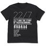 22/7Pocket T-Shirt Black M (Anime Toy)