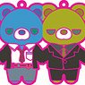 Sarazanmai Kuma-gurumi Rubber Strap (Set of 7) (Anime Toy)