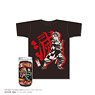 Demon Slayer: Kimetsu no Yaiba Bottle T-Shirt A Pattern / Black L (Anime Toy)