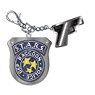 Resident Evil RE:2 Metal Key Ring S.T.A.R.S. (Anime Toy)