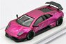 LIBERTY WALK LB Works Murcielago LP670 Shocking Pink (ミニカー)