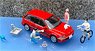 Diorama Collection64 #CarSnap02a Car Wash (Diecast Car)