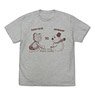 Chihayafuru3 Daddy Bear vs Snowmaru T-shirt Mix Gray S (Anime Toy)