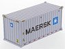 20` Dry Container MAERSK (Gray) (Diecast Car)