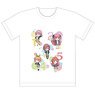 [五等分の花嫁] フルカラーTシャツ (ミニキャラ) Mサイズ (キャラクターグッズ)