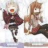 Spice and Wolf & Wolf and Parchment Trading Acrylic Stand Key Ring (Set of 8) (Anime Toy)
