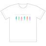 [Rascal Does Not Dream of Bunny Girl Senpai] Full Color T-Shirt (Silhouette) M Size (Anime Toy)