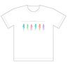 [Rascal Does Not Dream of Bunny Girl Senpai] Full Color T-Shirt (Silhouette) L Size (Anime Toy)