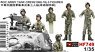 ROC Army Tank Crew (1960-70) -3 Figures (Plastic model)