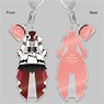 The Idolm@ster Million Live! Costume Acrylic Key Ring Rio Momose Blanc et Noir Ver. (Anime Toy)