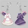 The Idolm@ster Million Live! Costume Acrylic Key Ring Emily Stewart Flowering Tea Time Ver. (Anime Toy)