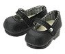 Picco D (for Small Foot) Strap Shoes (Black) (Fashion Doll)