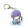Gyugyutto Acrylic Key Ring Asteroid In Love Ao Manaka (Anime Toy)