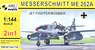 Messerschmitt Me-262A-1 `Jet Fighter/Bomber` 2 in 1 (Plastic model)