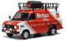 Ford Transit MK II 1979 Rally Assistant Car `Belga` w/Roof Rack and Tires (Diecast Car)