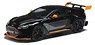 Aston Martin Vantage GT12 2015 Black / Orange (Diecast Car)