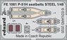 P-51H Seatbelts Steel (for Modelsvit) (Plastic model)