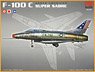 ノースアメリカン F-100C スーパーセイバー (プラモデル)