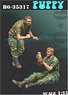 ベトナム戦争 米 「我が小隊のマスコット」子犬を抱える兵士 (プラモデル)