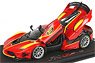 フェラーリ FXXK-EVO ダイキャスト #13 ロッソコルサ 322 (レザー調ベース) (ケース付) (ミニカー)