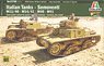 Italian Tanks - Semoventi M13/40 - M14/41 - M40 - M41 (2 in 1) (Plastic model)