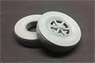 Lancia 3Ro Road Wheels (Libia Crosscountry Pattern) (Plastic model)