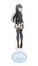 My Teen Romantic Comedy Snafu Fin [Especially Illustrated] Yukino (School Uniform) Big Acrylic Stand (Anime Toy)