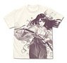 Project Sakura Wars Sakura Amamiya All Print T-shirt Vanilla White XL (Anime Toy)