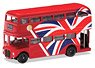 London Bus - Union Jack (Red) Best of British (Diecast Car)