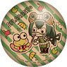 My Hero Academia x Sanrio Characters Punipuni Can Badge Tsuyu Asui x Kero Kero Keroppi (Anime Toy)