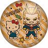 My Hero Academia x Sanrio Characters Punipuni Can Badge All Might x Hello Kitty (Anime Toy)