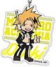 Stand Mini Acrylic Key Ring My Hero Academia Vol.2 06 Denki Kaminari AK (Anime Toy)