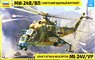 MIL Mi-24 V/VP ソビエト戦闘ヘリコプター (プラモデル)