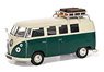 Volkswagen Type 2 1500 SP Devon Caravette.Pearl White and Velvet Green (Diecast Car)