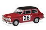 A40 Farina Mk1 `Alf`, 1960 Monte Carlo Rally, Winner: Coupe des Dames, Pat Moss & Ann Wisdom (Diecast Car)