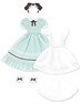 50 Dreaming Girl`s Alice Dress Set (Mint Green) (Fashion Doll)