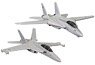 Maverick & Goose`s F14 Tomcat (Top Gun, 1986) and Rooster`s F/A-18 HornetTM (Top Gun Maverick, 2020) (Pre-built Aircraft)