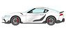 TOYOTA GR SUPRA 2019 TRD Package ホワイトメタリック (ミニカー)