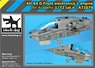 AH-64 D Front Electronics + Engine (for Academy) (Plastic model)