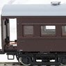 1/80(HO) J.N.R. Economy Class Coach OHA61 Brown, Ready to Run, Painted (Pre-colored Completed) (Model Train)