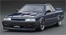 Nissan Skyline GTS-R (R31) Blue Black (Diecast Car)