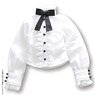 PNS Falted Blouse II (White) (Fashion Doll)