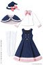 PNS Magical Academy Winter Uniform Set (Navy x Pink) (Fashion Doll)