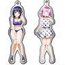 Love Live! Nijigasaki High School School Idol Club Metal Charm Strap Swimsuit Ver. (Set of 9) (Anime Toy)