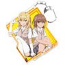 A Certain Scientific Railgun T Acrylic Key Ring [Mikoto Misaka & Misaki Shokuhou] (Anime Toy)