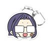 Yurucamp Face Stamp Key Ring Chiaki Ohgaki Injury Ver. (Anime Toy)